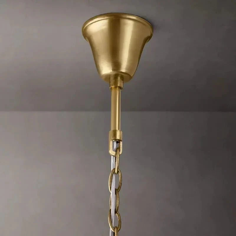 1920s Odeen Round Chandelier - lampmodern