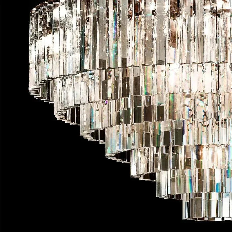 1920s Odeen Round Chandelier - lampmodern