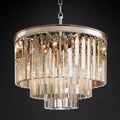 1920s Odeen Round Chandelier - lampmodern