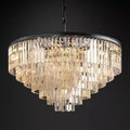 1920s Odeen Round Chandelier - lampmodern