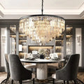 1920s Odeen Round Chandelier - lampmodern
