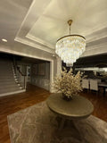 1920s Odeen Round Chandelier - lampmodern