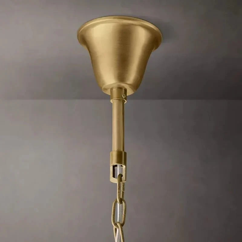 1920s Odeen Round Chandelier - lampmodern