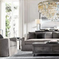 1920s Odeen Round Chandelier - lampmodern