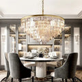 1920s Odeen Round Chandelier - lampmodern