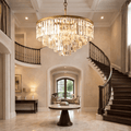 1920s Odeen Round Chandelier - lampmodern