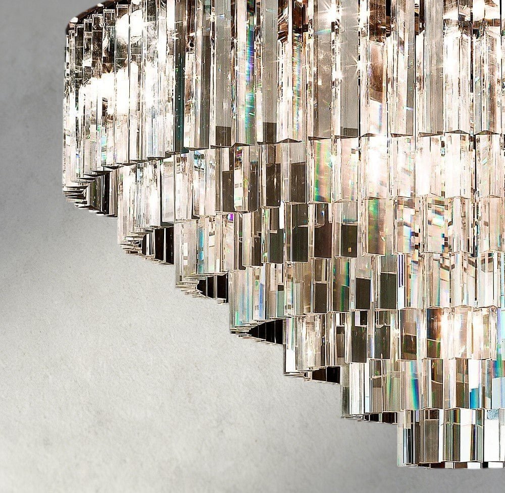 1920s Round Chandelier 20", 32", 44" - lampmodern