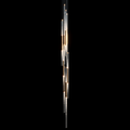 Frosted Tube Cluster Chandelier