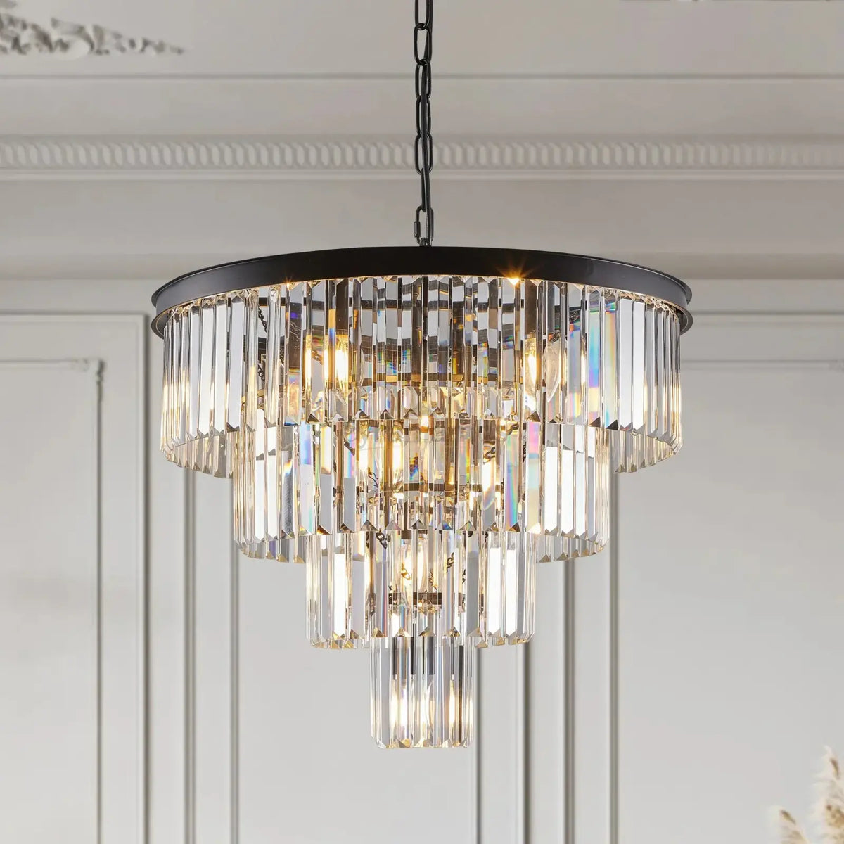 23" Gio Crystal Chandelier - lampmodern
