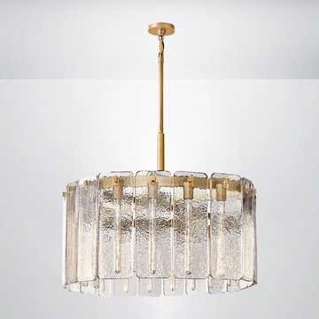 Ascend Glass Round Chandelier 36"