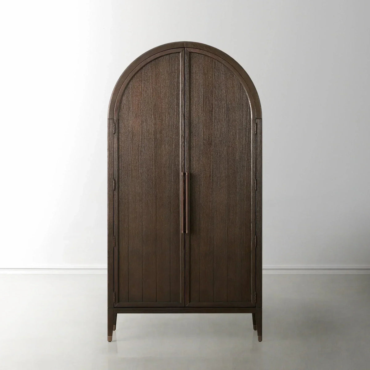 Hattie Accent Cabinet in Oak 36"W 46"W - Lamp Modern