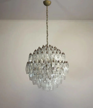 Murano Chandelier – Transparent