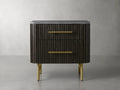 Finnley Closed Nightstand - Lamp Modern