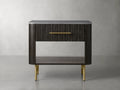 Finnley Open Nightstand - Lamp Modern