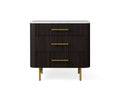 Finnley Three-Drawer Chest - Lamp Modern
