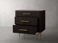 Finnley Three-Drawer Chest - Lamp Modern