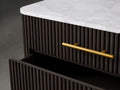 Finnley Three-Drawer Chest - Lamp Modern