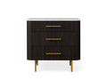 Finnley Three-Drawer Chest - Lamp Modern