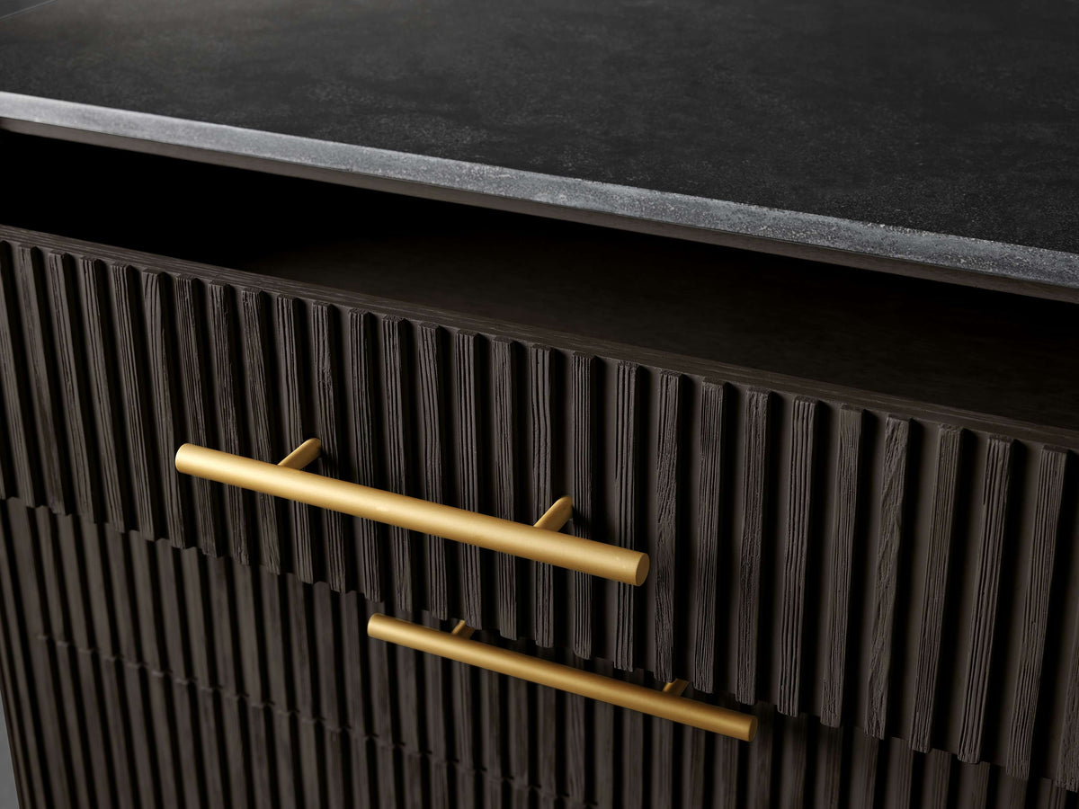 Finnley Five-Drawer Dresser - Lamp Modern