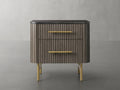 Finnley Closed Nightstand - Lamp Modern