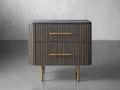 Finnley Closed Nightstand - Lamp Modern