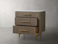 Finnley Three-Drawer Chest - Lamp Modern