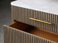 Finnley Three-Drawer Chest - Lamp Modern