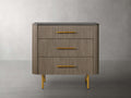 Finnley Three-Drawer Chest - Lamp Modern