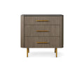 Finnley Three-Drawer Chest - Lamp Modern