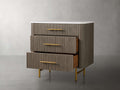 Finnley Three-Drawer Chest - Lamp Modern