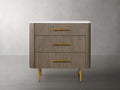 Finnley Three-Drawer Chest - Lamp Modern