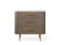 Finnley Three-Drawer Chest - Lamp Modern
