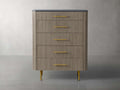 Finnley Five-Drawer Dresser - Lamp Modern