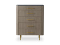 Finnley Five-Drawer Dresser - Lamp Modern