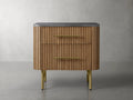 Finnley Closed Nightstand - Lamp Modern