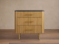 Finnley Three-Drawer Chest - Lamp Modern