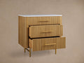 Finnley Three-Drawer Chest - Lamp Modern