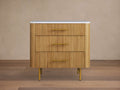Finnley Three-Drawer Chest - Lamp Modern