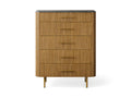 Finnley Five-Drawer Dresser - Lamp Modern
