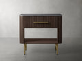 Finnley Open Nightstand - Lamp Modern