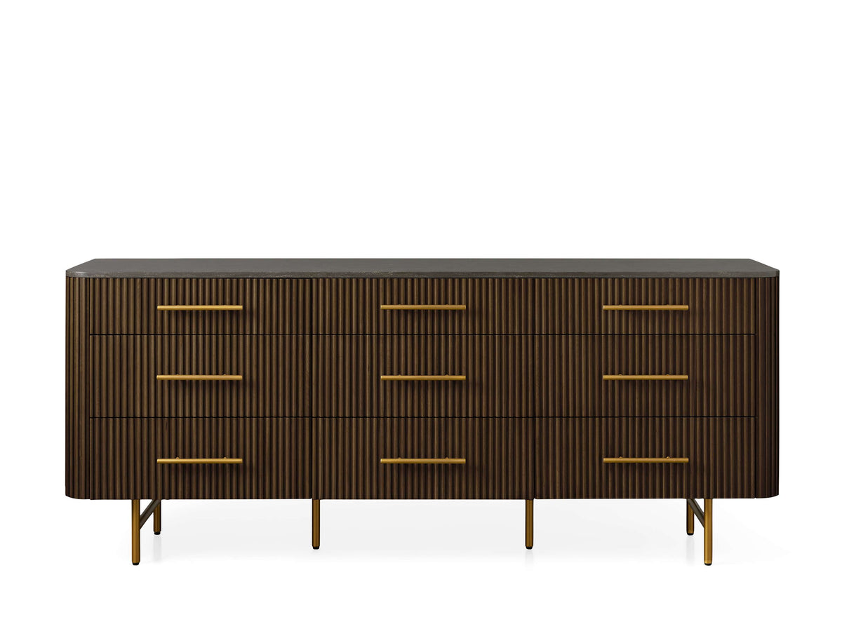 Finnley Nine-Drawer Dresser - Lamp Modern
