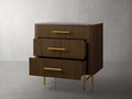 Finnley Three-Drawer Chest - Lamp Modern