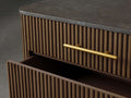 Finnley Three-Drawer Chest - Lamp Modern