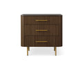 Finnley Three-Drawer Chest - Lamp Modern