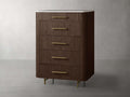 Finnley Five-Drawer Dresser - Lamp Modern