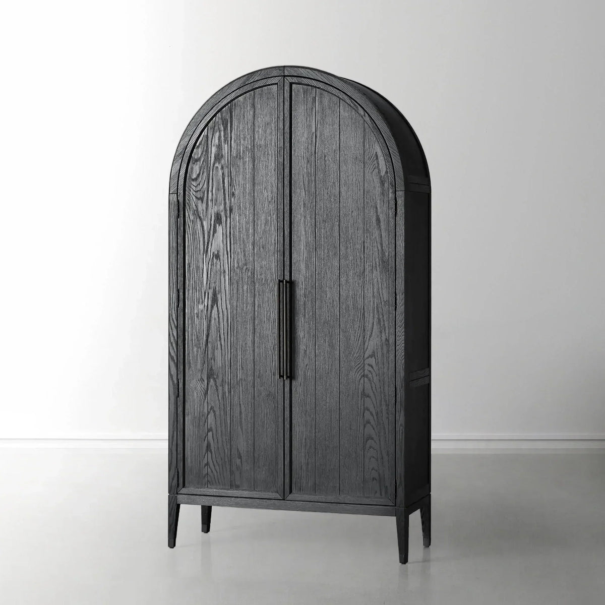 Hattie Accent Cabinet in Oak 36"W 46"W - Lamp Modern