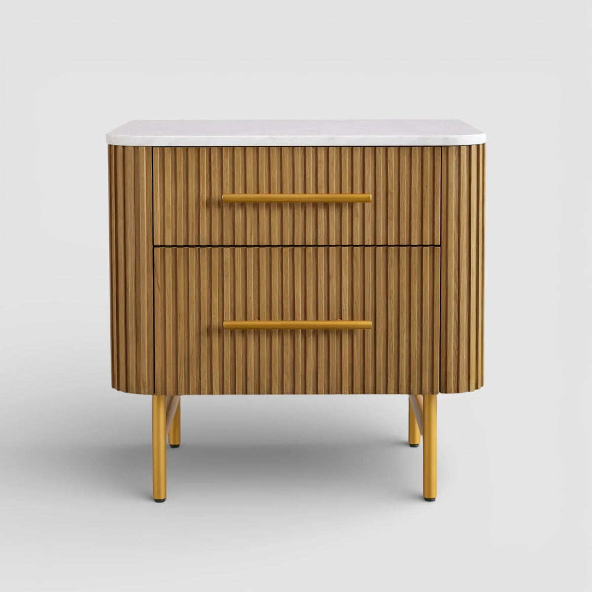 Finnley Closed Nightstand - Lamp Modern