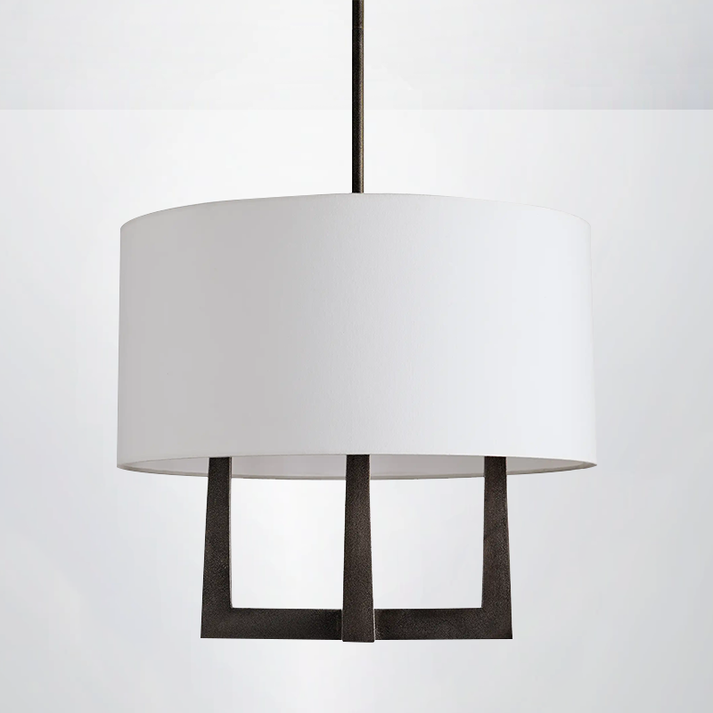Lumaire Shaded Chandelier 24"