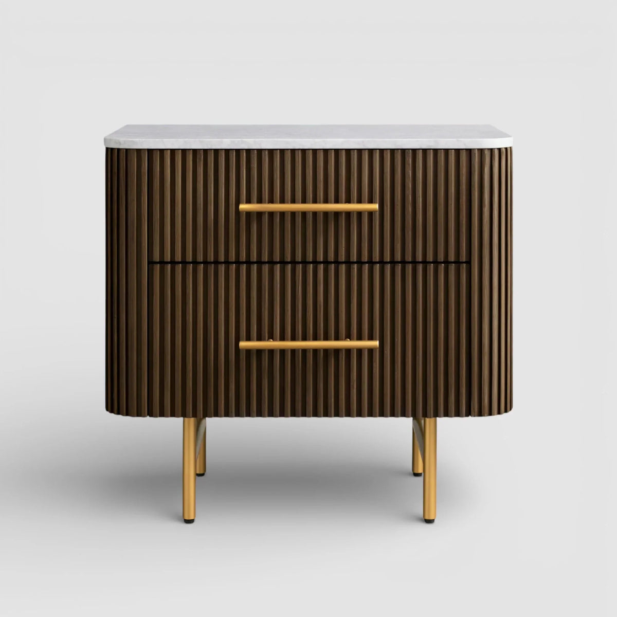 Finnley Closed Nightstand - Lamp Modern