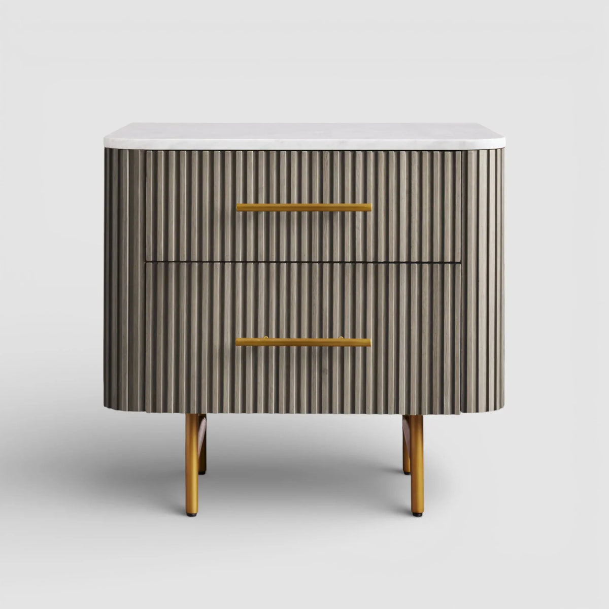 Finnley Closed Nightstand - Lamp Modern